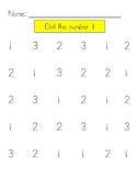 Do-A-Dot Numbers - 1-20
