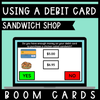 Preview of Do I Have Enough Money on My Debit Card? | BOOM™ Cards | Math 