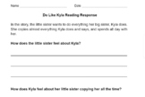 Do Like Kyla - Reading Response