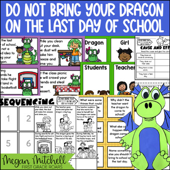 Preview of Do Not Bring your Dragon to the Last Day of School End of the Year Activities