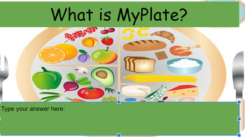 Preview of Do Now: What is MyPlate?