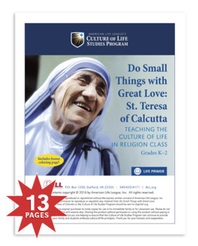 Preview of Do Small Things with Great Love: Saint Teresa of Calcutta