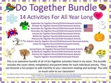 Do Together Holiday/Seasonal Bundle of 14 Activities For A