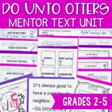 Do Unto Otters Back to School Mentor Text Unit [Print & Digital]