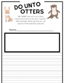Do Unto Otters Response Sheet