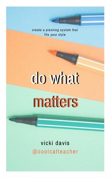 Preview of Do What Matters DIY Productivity System - 108 Templates MEGA Pack
