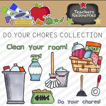 Do You Chores Clipart Collection Commercial Use Allowed