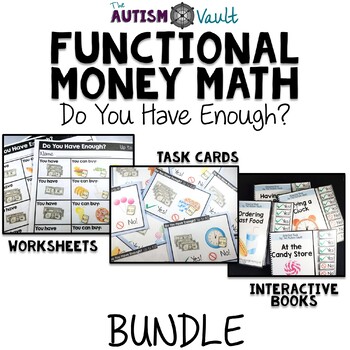 Preview of Do You Have Enough? THE BUNDLE Life Skills Money Math and Budgeting Activities