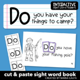 Camp Theme Emergent Reader for Sight Word DO: "Do You Have
