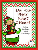 Do You Hear What I Hear?  Auditory Brain Teasers to Ring i