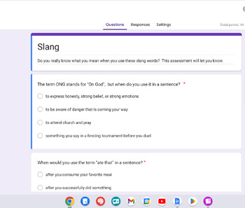 Preview of Do You Know Your Slang?