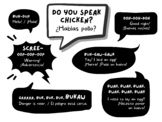 Do You Speak Chicken? Understanding Chickens Animal Poster