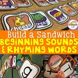 Rhyming Words & Beginning Sounds Literacy Centers:Do You W