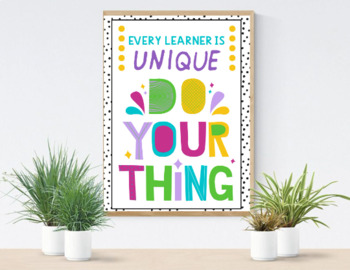Do Your Thing Classroom Wall Art by McMurray Creative | TPT