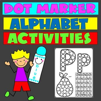 Preview of Do a Dot ABC Activities | Fine Motor Skills