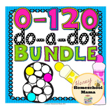Do-a-Dot Basic Numbers Bundle 0 to 120 - 4 Sets Covering N