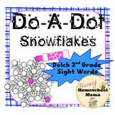 Do-a-Dot Dolch 2nd Grade Sight Words Snowflake Worksheets