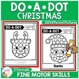 Do-a-Dot Marker Christmas Activity Bingo Dauber Fine Motor Skills