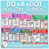 Do-a-Dot Marker Holiday Bundle Activity Bingo Dauber Fine 