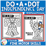 Do-a-Dot Marker Independence Day Activity Bingo Dauber Fin