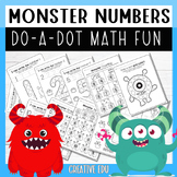 Do-a-Dot Math Fun: Monster Numbers 1-10 Workbook