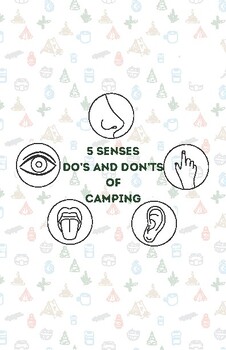 Preview of Do's & Don'ts of Camping Nature Booklet