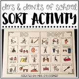 Do's and Don't's of School ( Sorting Activity for Special 