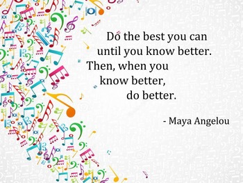 Preview of Do the best you can... Maya Angelou Quote