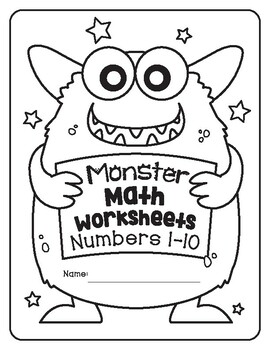 Preview of Do-to-Dot Monsters | Numbers 1-10