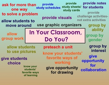 Preview of Do you differentiate your instruction?