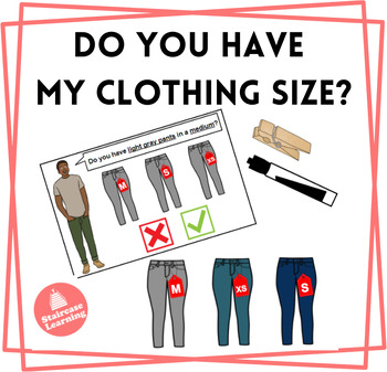 Clothing: Sizes and Price Tags  Reading clothes, Price tag, Measurement  worksheets