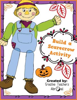 Preview of Fall Scarecrow Halloween Craft