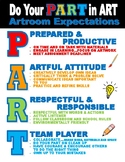 Do your PART in Art: Classroom Expectations