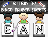 Dobber / Dauber Alphabet Letter Book Pages