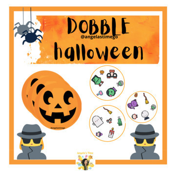 Preview of Halloween Game Dobble - Pumpkin cover!