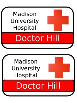 Preview of Doctor Badges