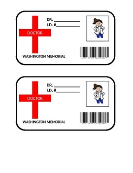 Preview of Doctor Badges for Sentence Surgery Classroom Transformation