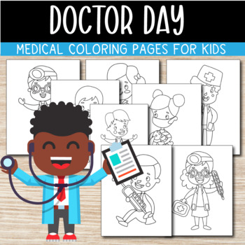 Preview of Doctor Day Coloring Pages