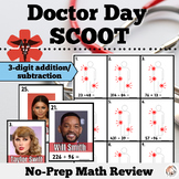 Doctor Day SCOOT | 3-digit Addition and Subtraction | 2nd 