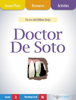 Preview of Doctor De Soto Lesson Plans, Assessments, and Activities
