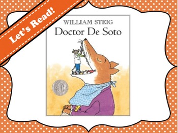 Preview of Doctor De Soto by William Steig Vocabulary Visuals (for ELLs)