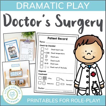Preview of Doctor Dramatic Play Set