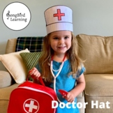 Doctor / Nurse Hat | Dress up | Dramatic Play | Community Helpers