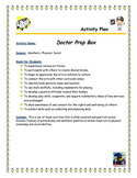 Doctor Prop Box Activity Plan