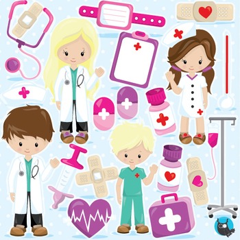 cute doctor clipart