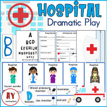 Preview of Doctor Dramatic Play | Hospital Dramatic Play  | Hospital | Community Helpers