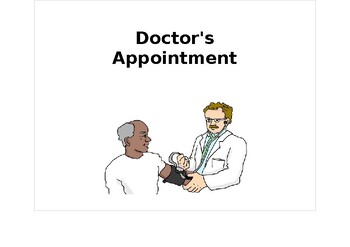 Preview of Doctor's Appointment Interactive Book