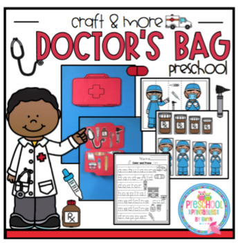 Doctor S Bag Craft And More By Preschool Printable Tpt