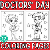 Doctors' Day Coloring Pages - March Coloring Sheets