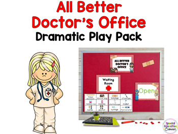 Preview of Doctor's Office Dramatic Play Pack